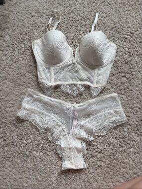 Victoria Secret lace bralette and Pantie set